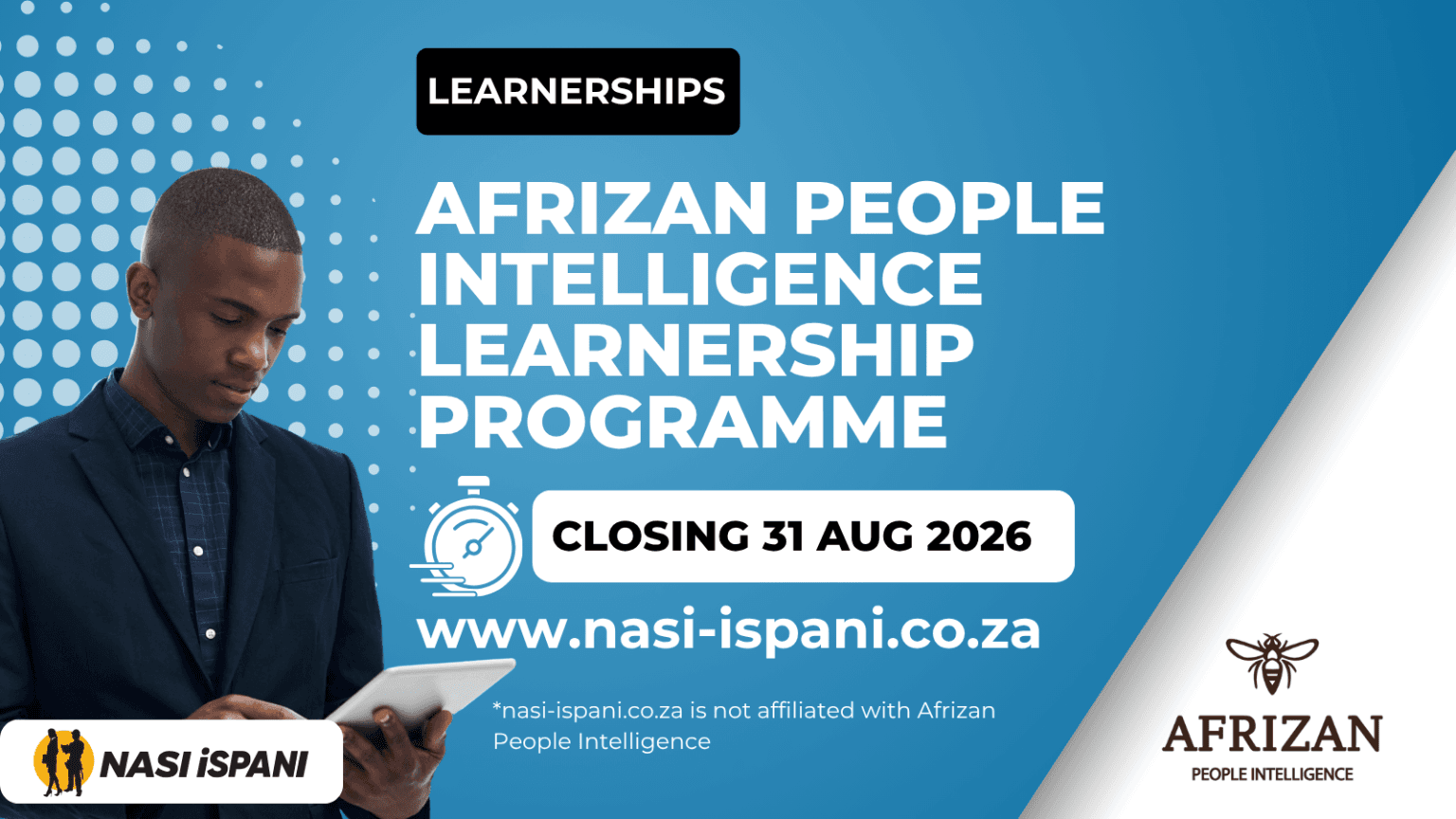 Afrizan People Intelligence Learnership Programme | Earn R5,000 – R6,500 Per Month