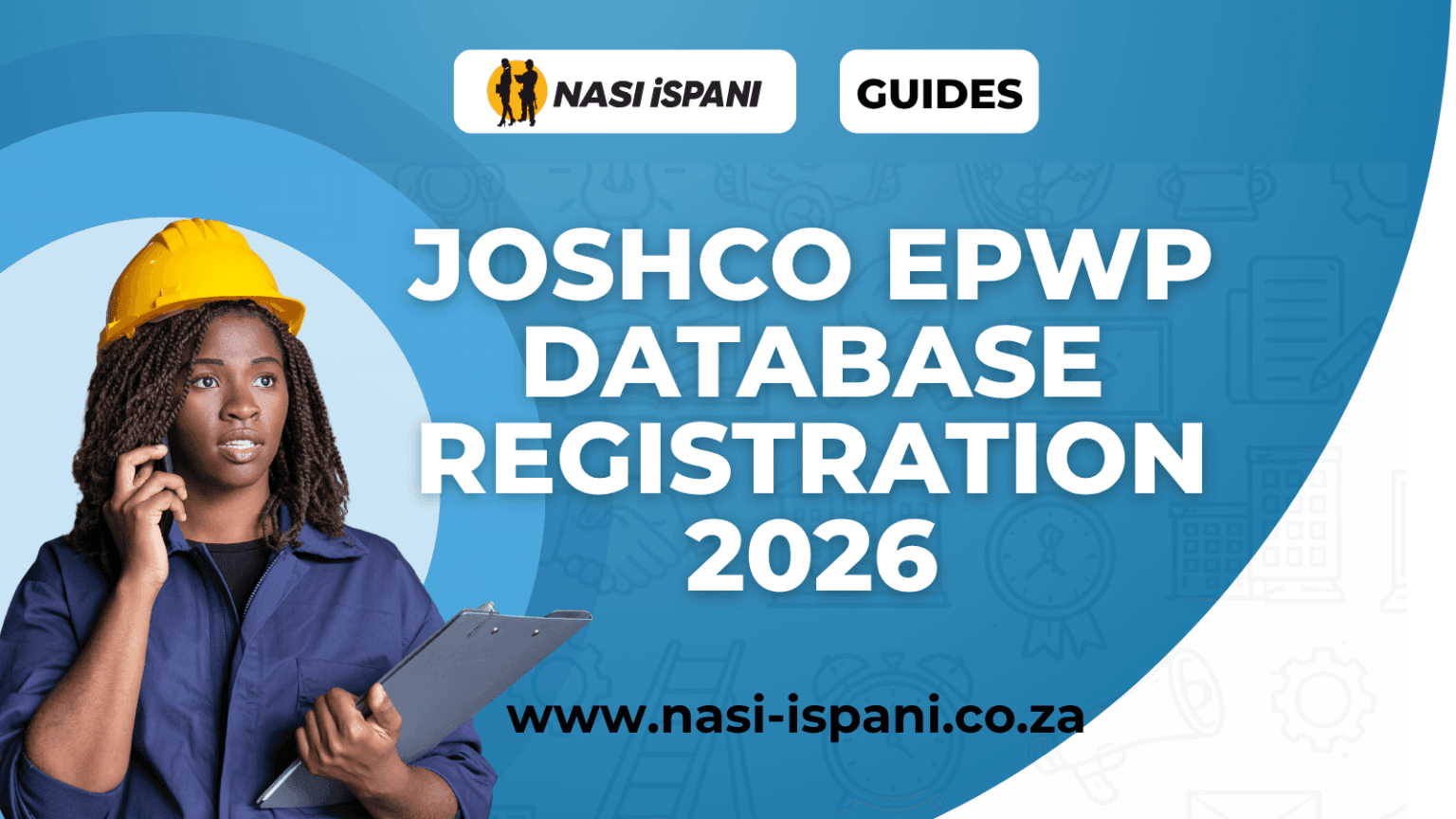 JOSHCO EPWP Database Registration 2026