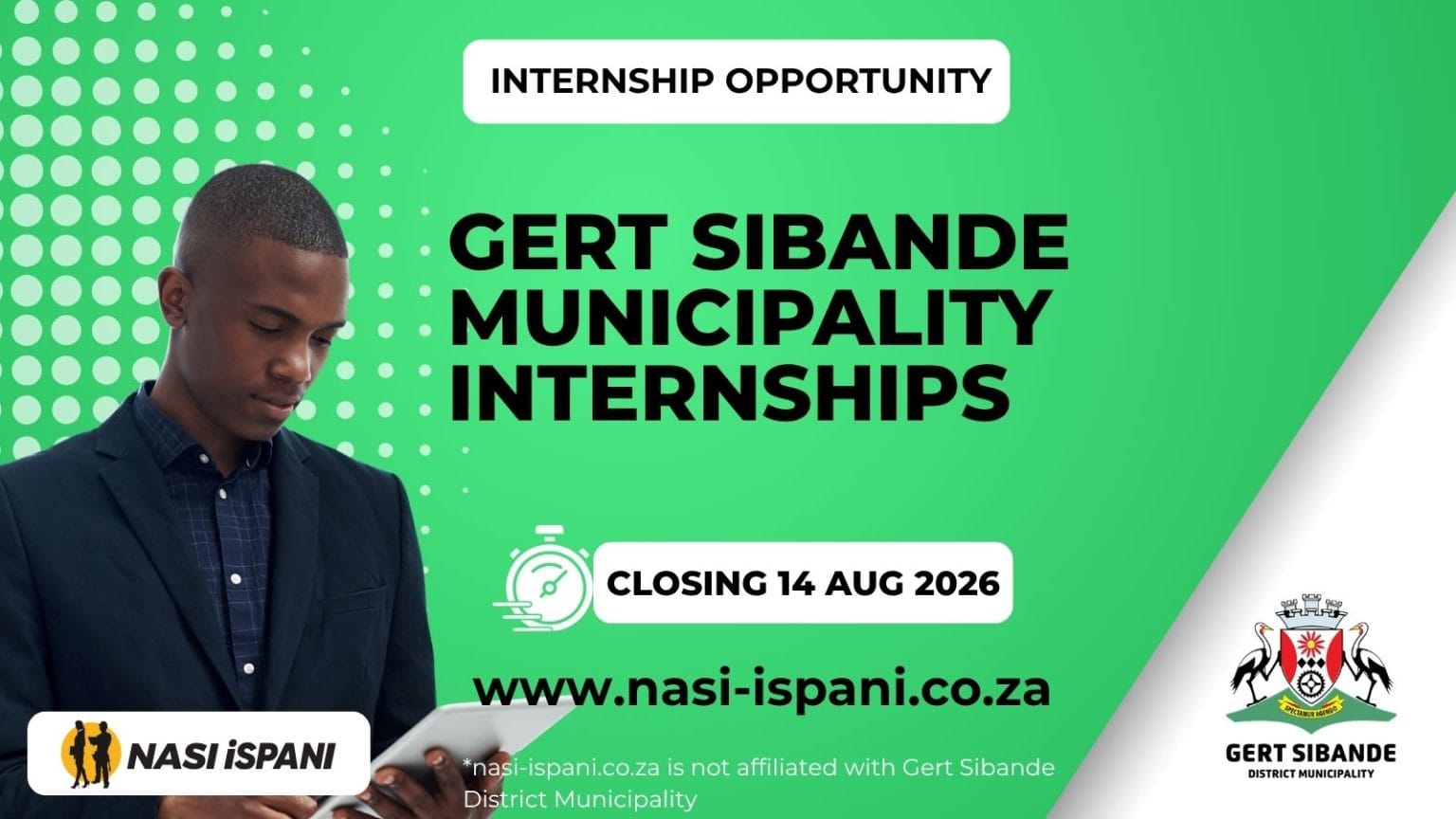 Gert Sibande Municipality Finance Internships 2026: 24-Month Programme
