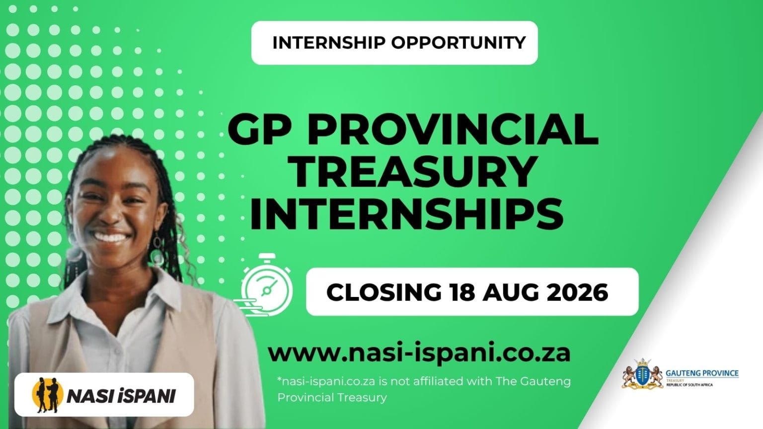 Gauteng Provincial Treasury Internships 2026 - Apply Now