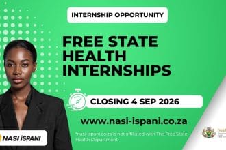 Free State Health Graduate Internships 2026: R8,174/Month, Closes 4 September