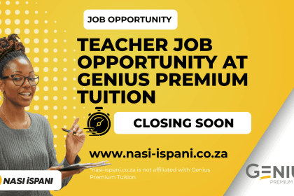 Teacher Job Opportunity at Genius Premium Tuition – Earn Up to R40,000/Month