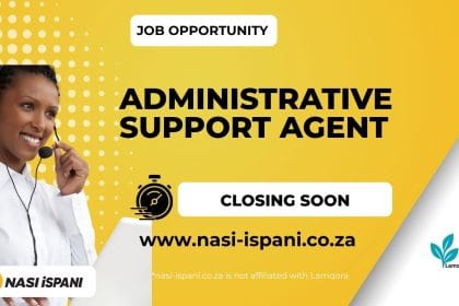 Administrative Support Agent: R15,000–R17,000/Month - Remote