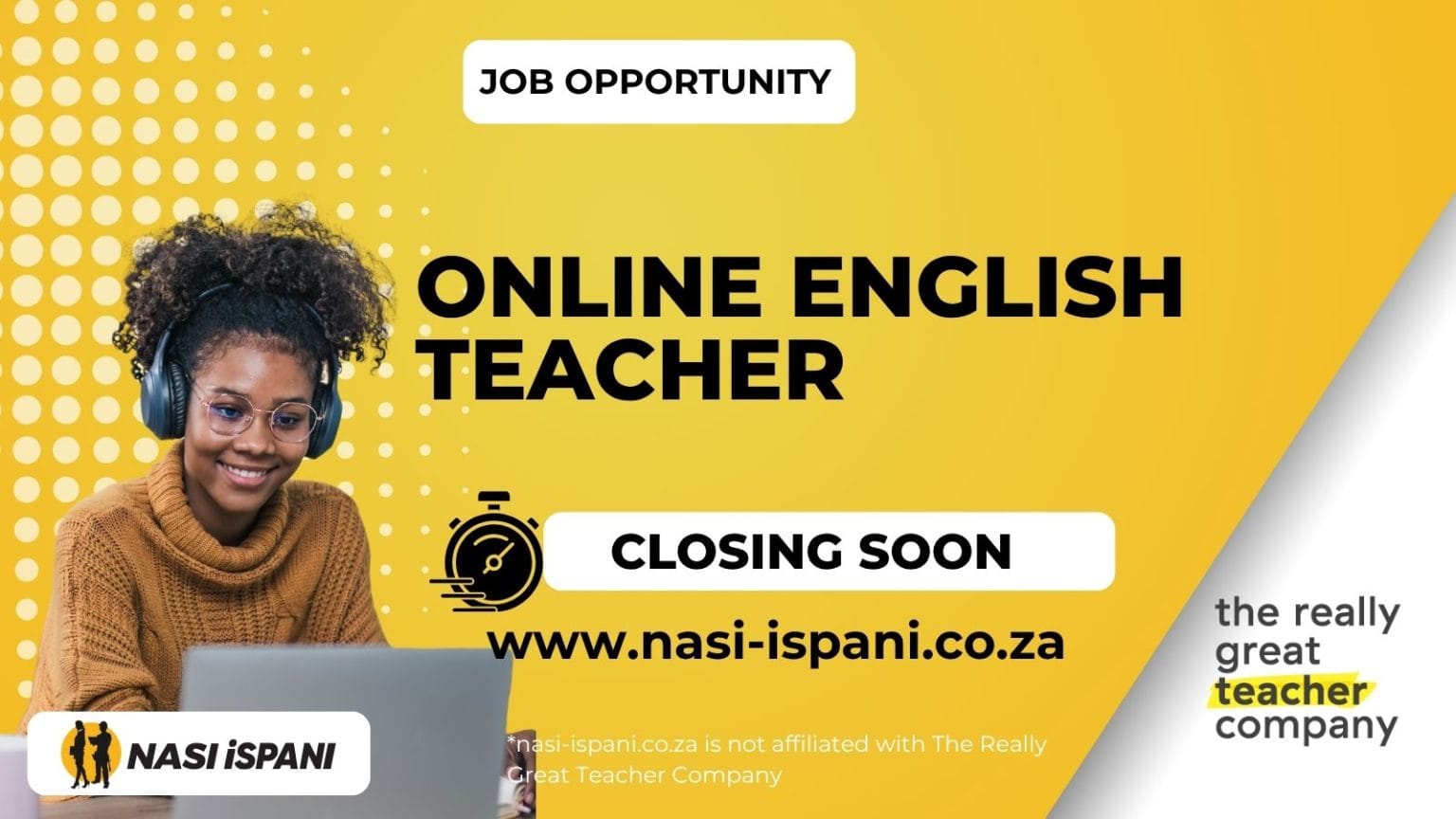 Online English Teacher Job: R107,00/Hour, Remote Job