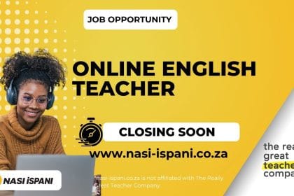 Online English Teacher Job: R107,00/Hour, Remote Job