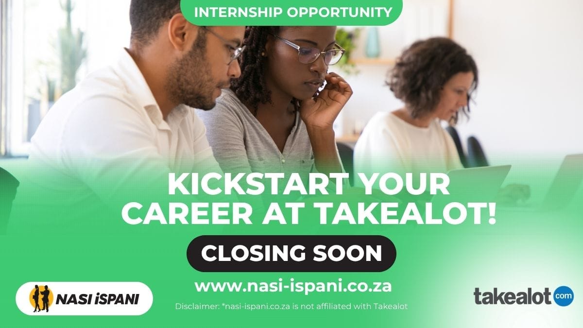 Takealot HR Intern 2026: 18-Month Graduate Opportunity