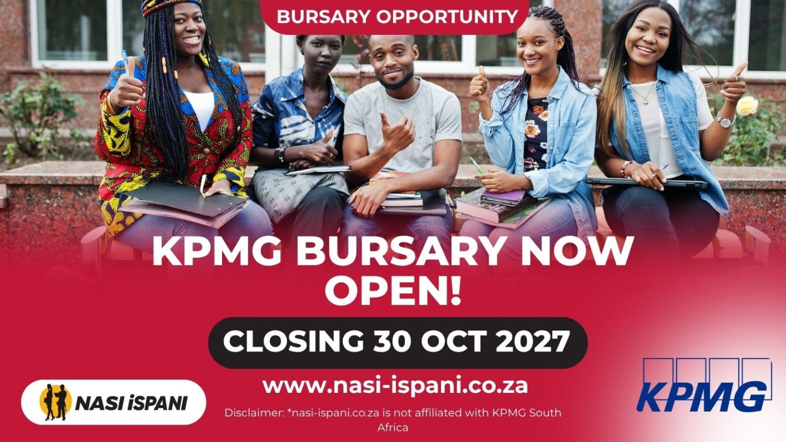 KPMG Bursary 2027: CA(SA) Studies, Closes 30 October