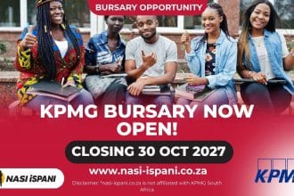 KPMG Bursary 2027: CA(SA) Studies, Closes 30 October