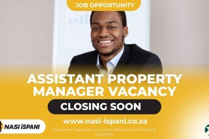 Macdonald & Company Assistant Property Manager Job 2026: Johannesburg