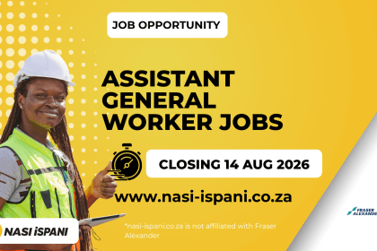 Assistant General Worker Jobs at Fraser Alexander (Pty) Ltd - X13 Posts