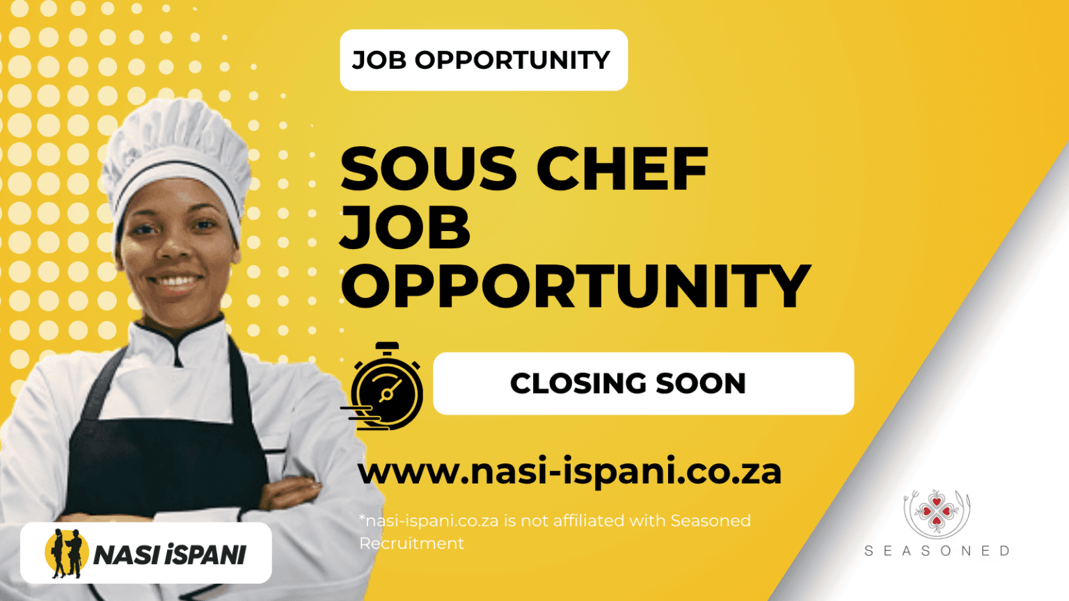 Sous Chef Job Opportunity | Earn R14,000 – R15,000 Per Month
