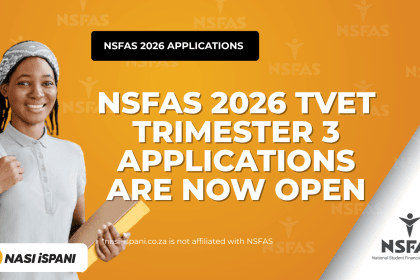 NSFAS 2026 TVET Trimester 3 Applications Are Now Open – How to Apply and Track Your Status