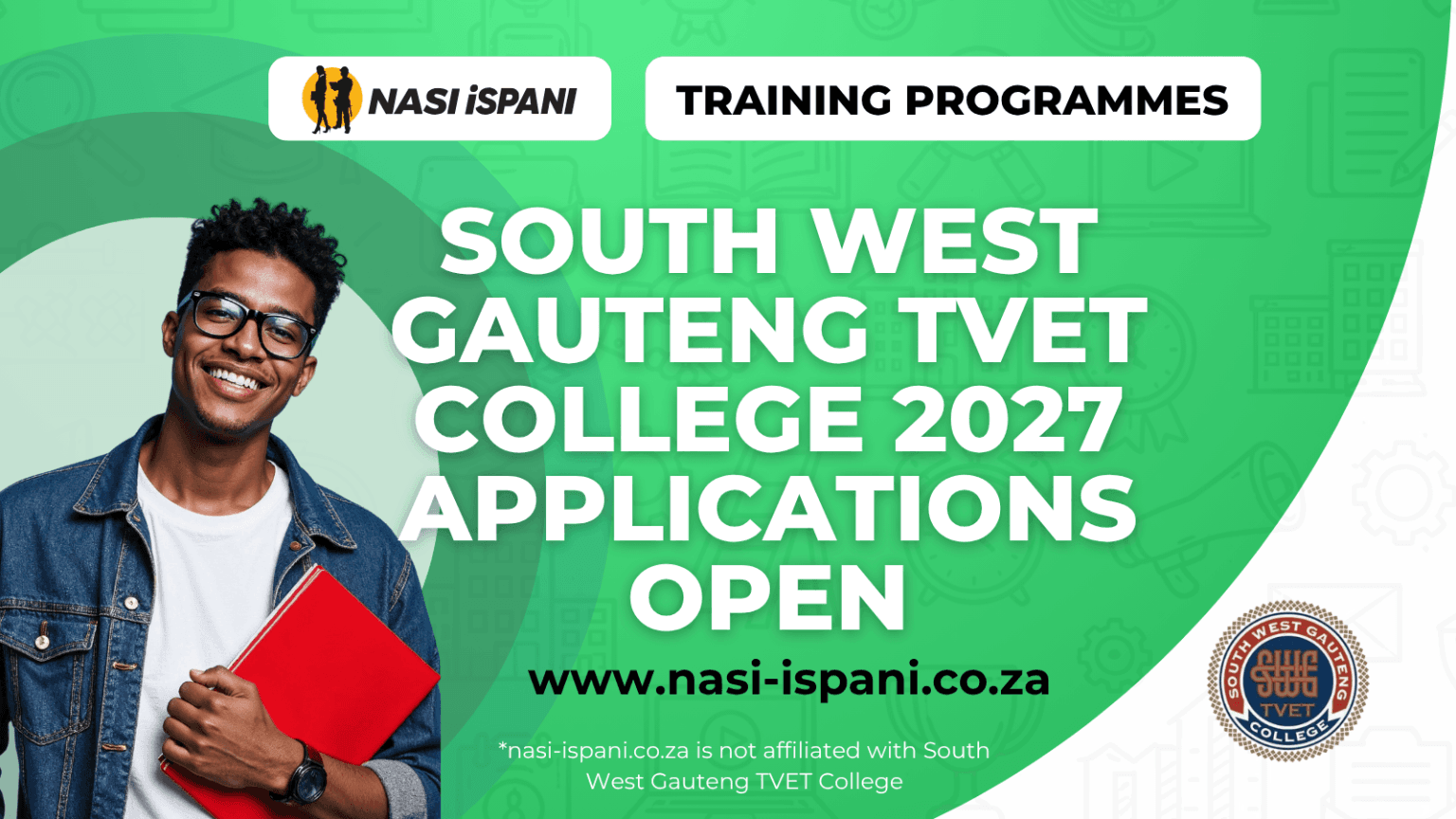 South West Gauteng TVET College 2027 Applications Open