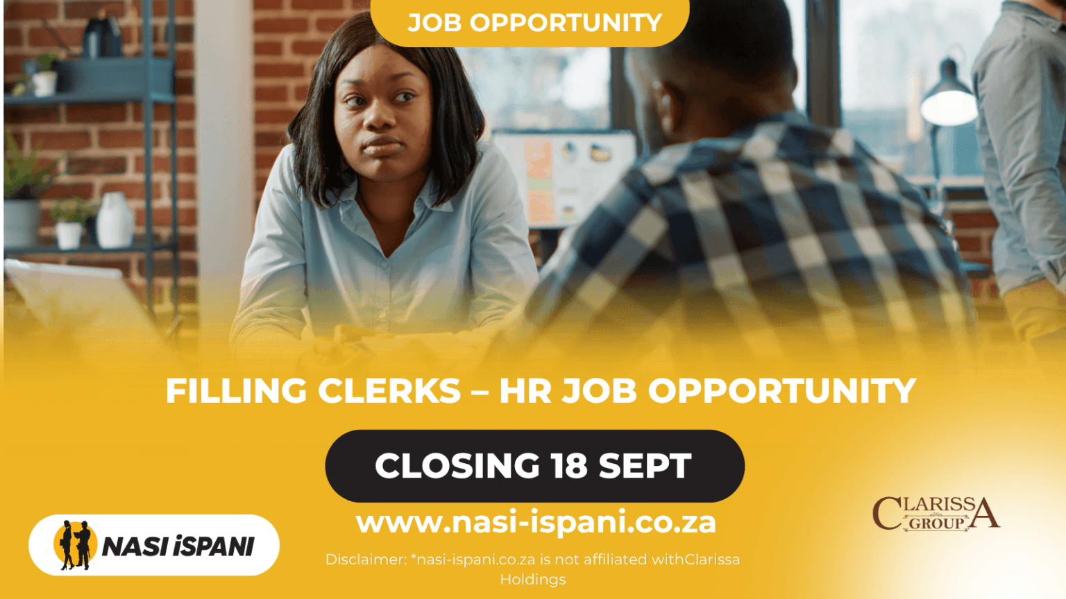 Filling Clerks – HR Job Opportunity in Cape Town