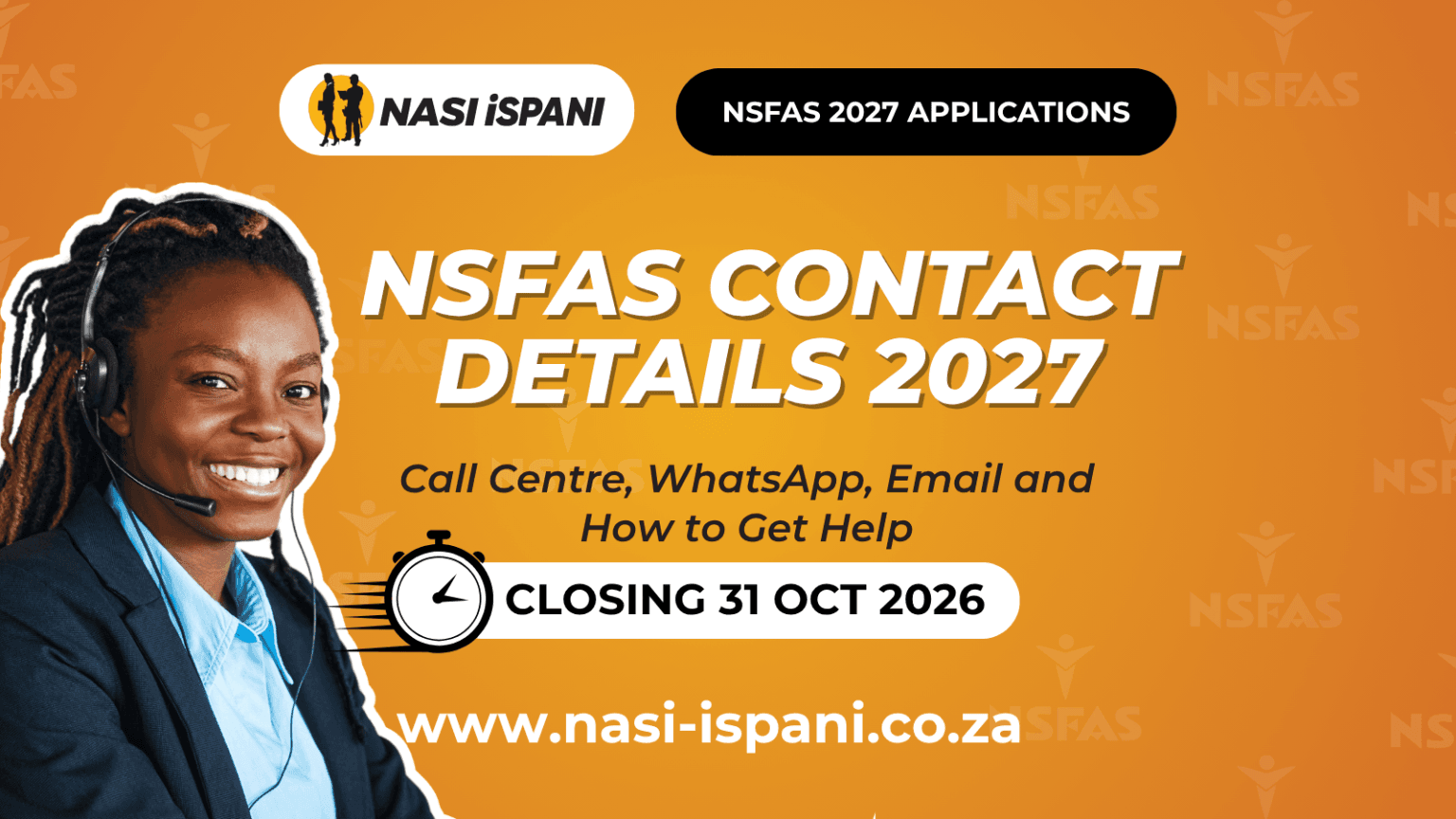 NSFAS Contact Details 2027: Call Centre, WhatsApp, Email and How to Get Help