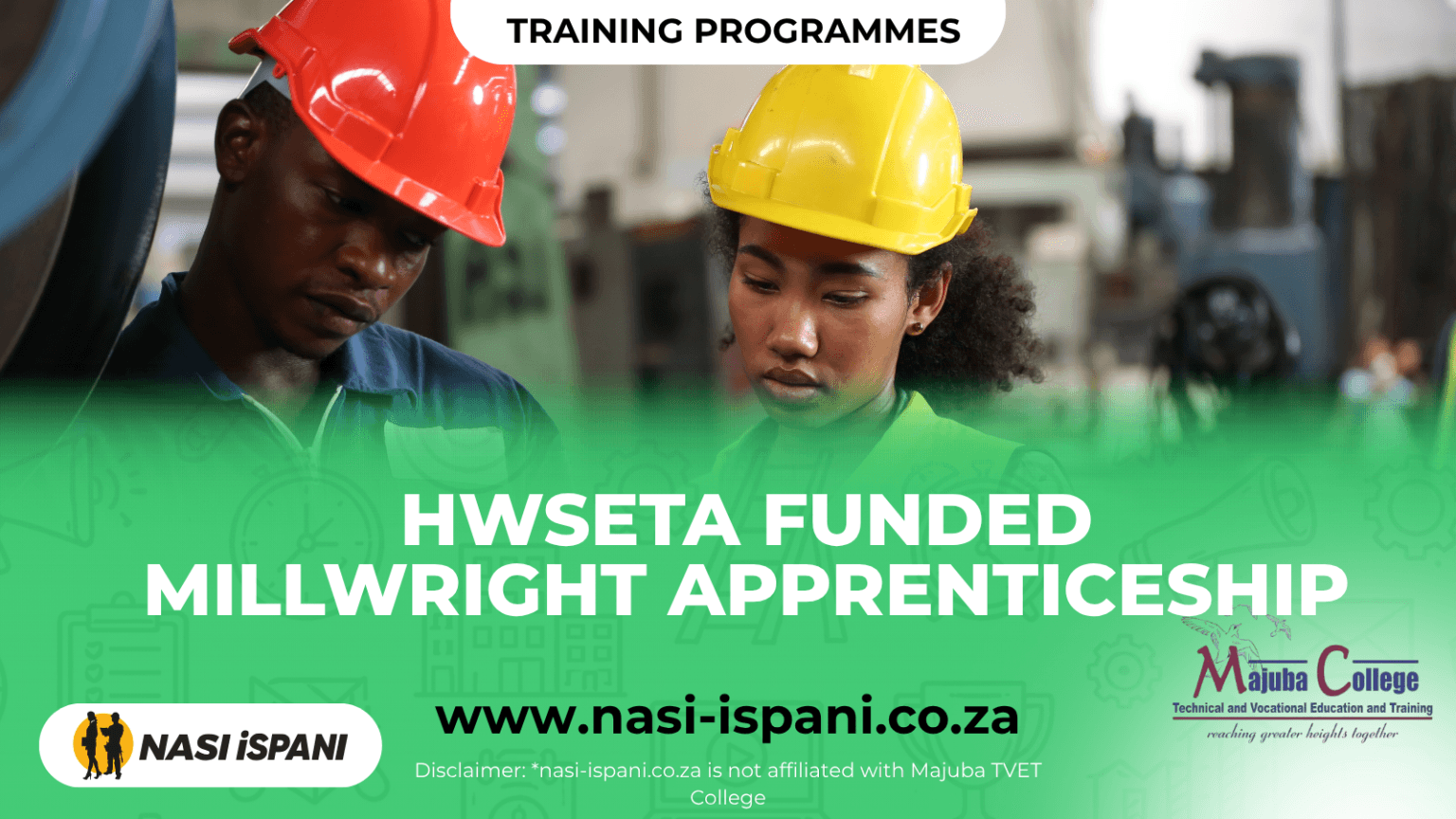 HWSETA Funded Millwright Apprenticeship Opportunity 2026