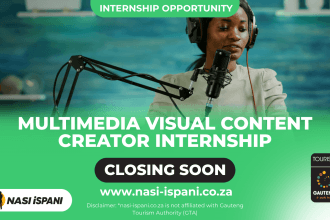 Gauteng Tourism Authority Multimedia Visual Content Creator Internship