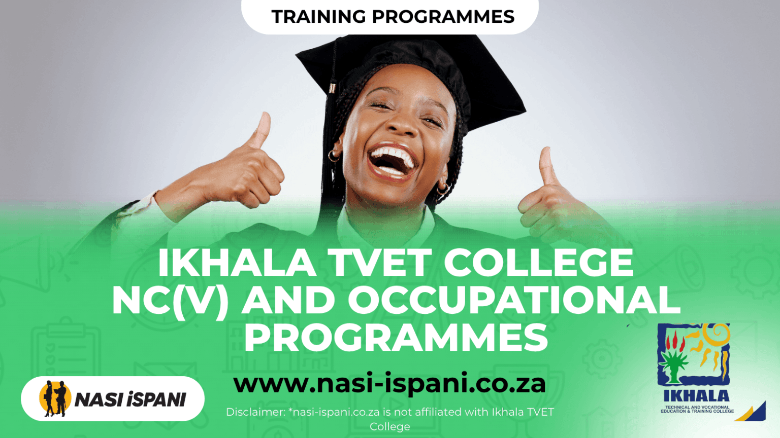 Ikhala TVET College 2027 Applications Open: Study NC(V) and Occupational Programmes