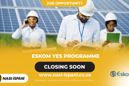 Eskom YES Programme: 50 Spots Available for Grade 12 & Post-Matric Applicants