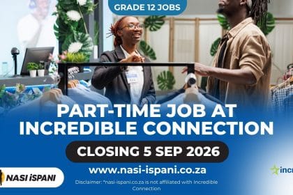 Incredible Connection Service Centre Administrator Job 2026: Part-Time, Closes 5 September