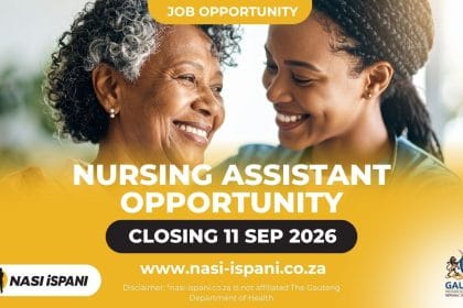 Gauteng Health Nursing Assistant Vacancy 2026: 3 Posts, Up to R249,141/Year