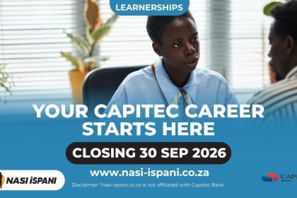 Capitec Bank Better Champion Learnership 2026: R8,500/Month, Closes 30 September