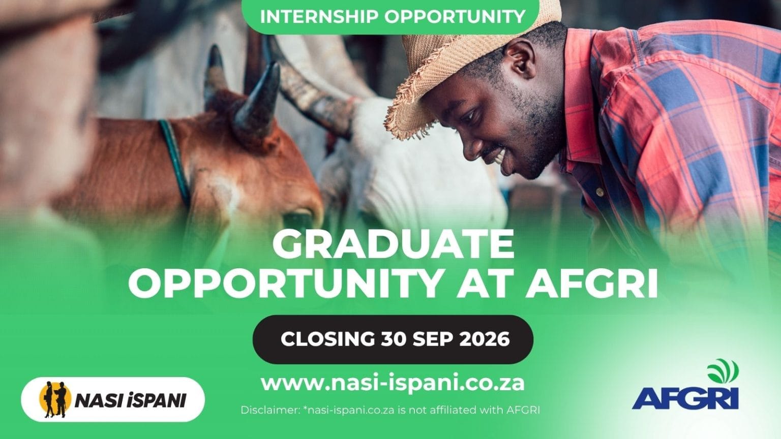 AFGRI Grain Management Graduate Programme 2027: 2 Posts, 18-Month Programme