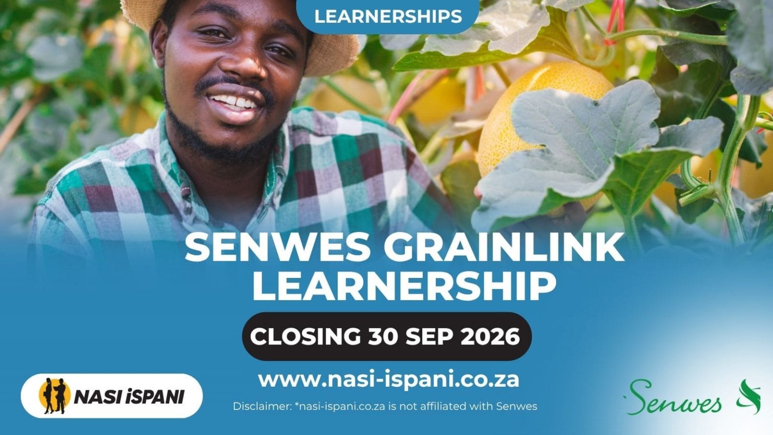 Senwes Grainlink Learnership 2026: Junior Grain Grader Training, Closes 30 September