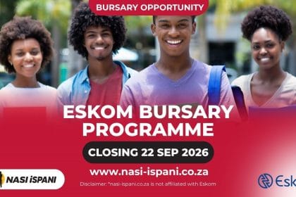 Eskom Bursary Programme 2027: Engineering, IT & More, Closes 22 September