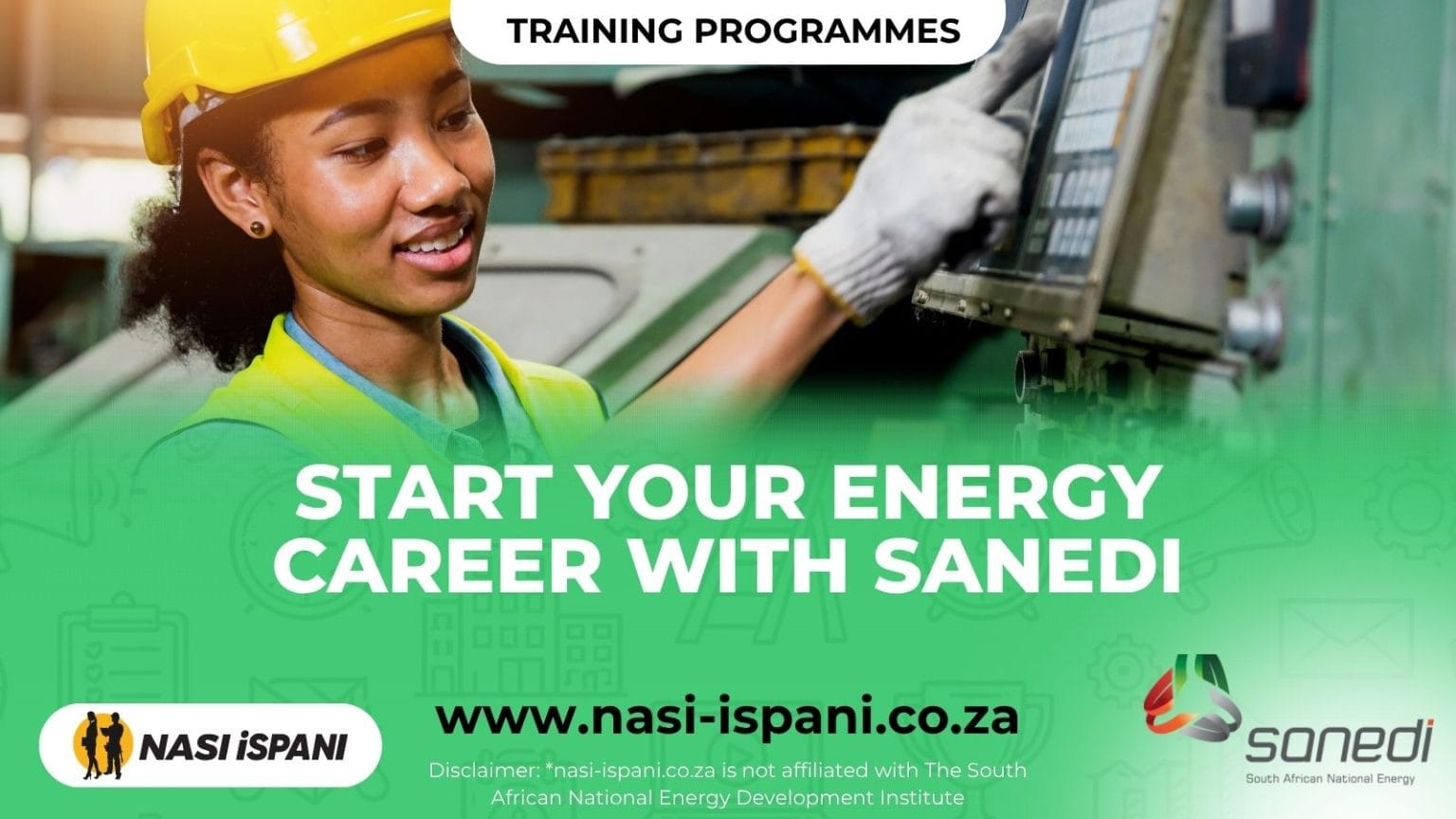 SANEDI EPC Skills Development Programme 2026: Grade 12, Closes 18 September