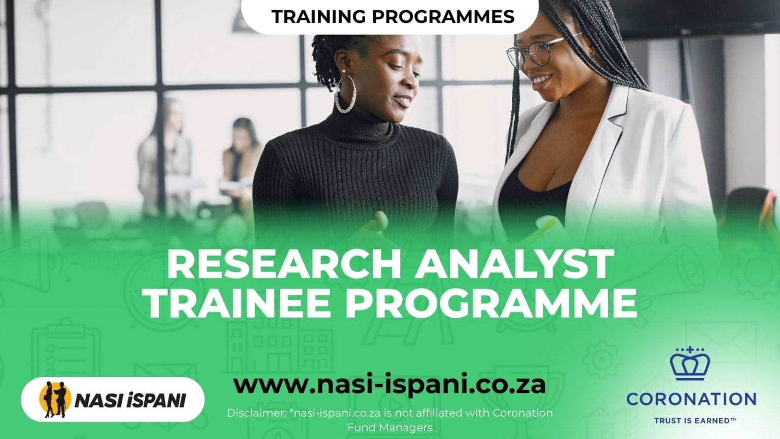 Coronation Research Analyst Trainee Programme 2027: Cape Town & Johannesburg, Closes 30 November