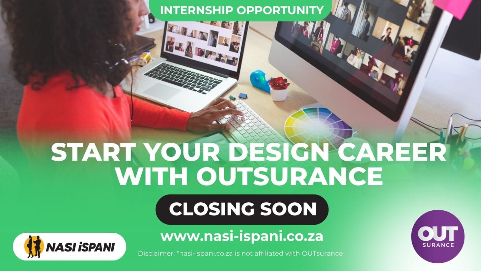 OUTsurance Marketing Graphic Designer Internship 2026: Centurion, Apply Now