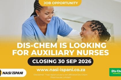 Dis-Chem Auxiliary Nurse Vacancies 2026: Durban, East London & More, Closes 30 September