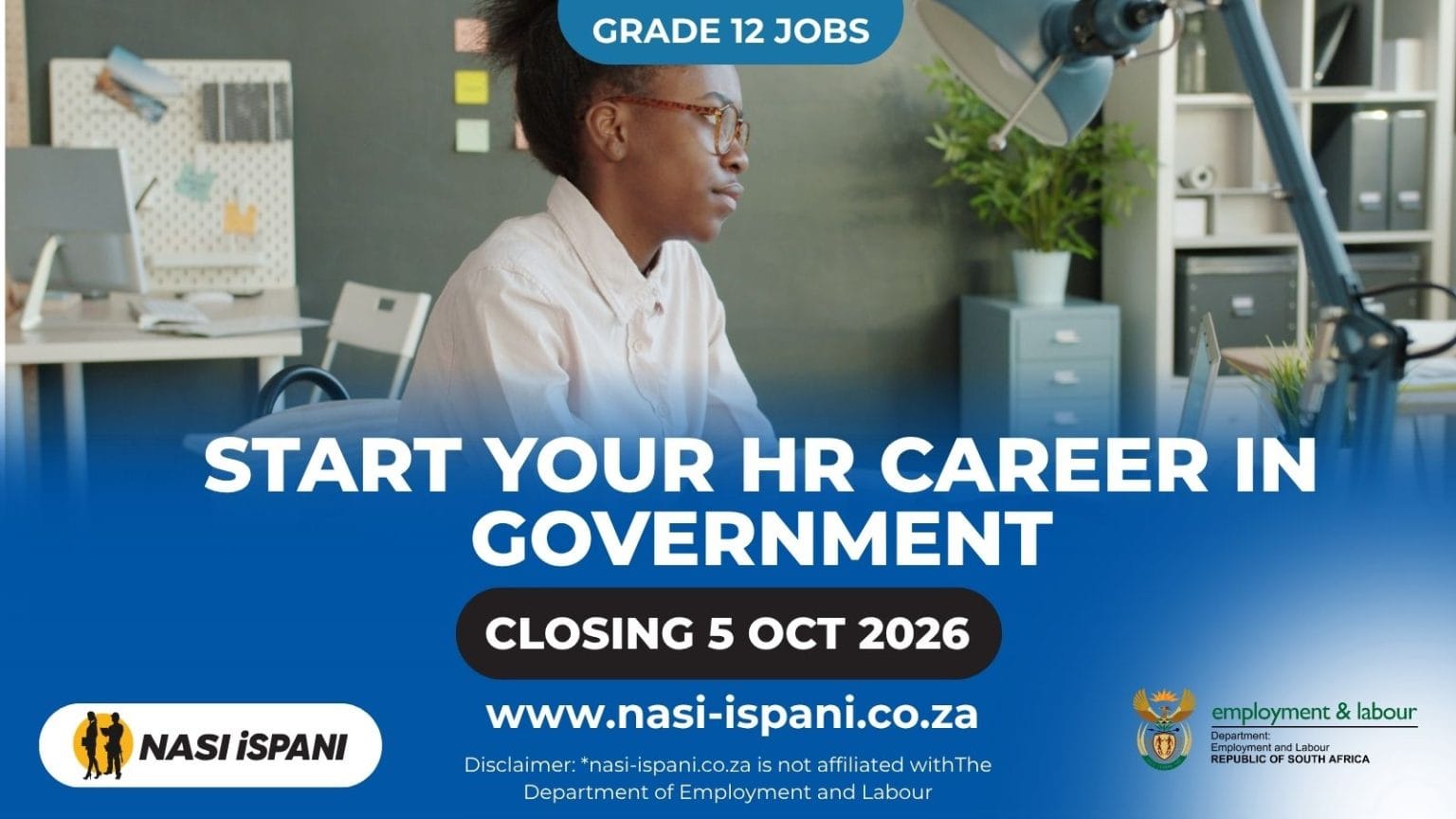 Department of Employment and Labour HR Clerk Jobs 2026: R237,453/Year
