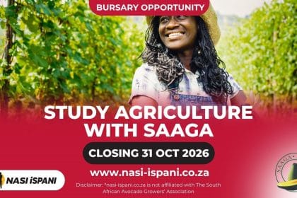 SAAGA Bursary 2027: BSc Agriculture Students, Closes 31 October