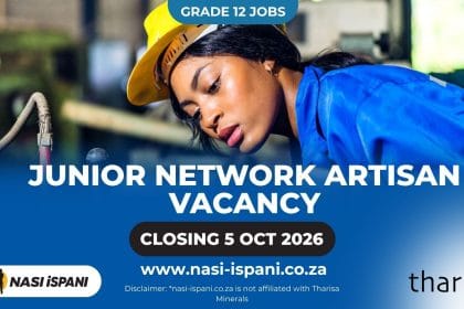 Tharisa Minerals Junior Network Artisan Job 2026: Grade 12 Required, Closes 5 October