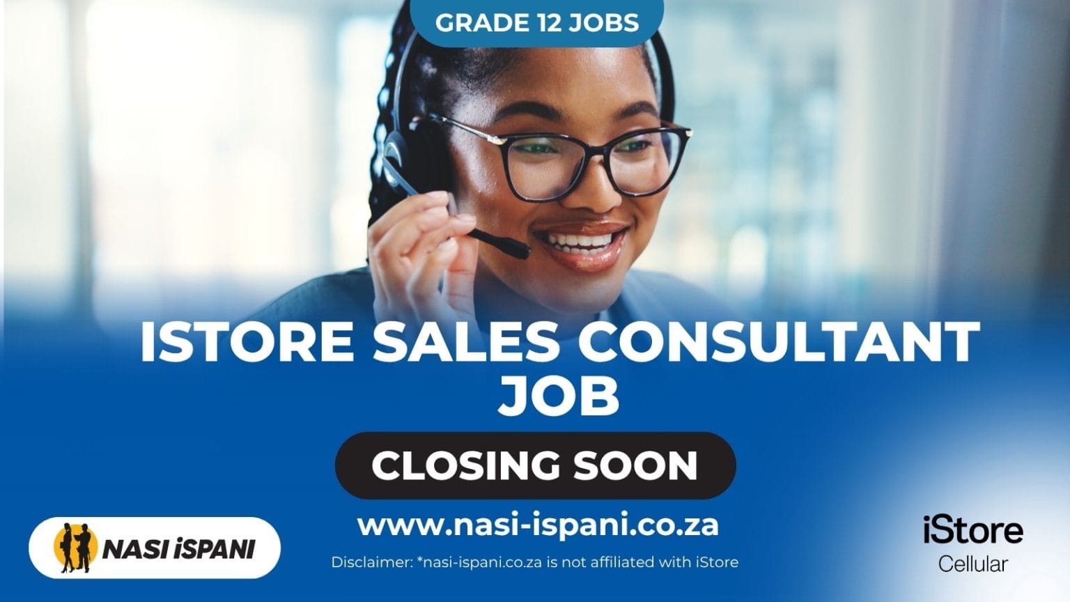iStore Sales Consultant Job 2026: Only Matric Required, Johannesburg