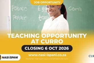 Curro Setswana FAL Teacher Job 2026: Foundation Phase, Closes 6 October