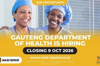 Gauteng Department of Health Staff Nurse Jobs 2026: 60 Posts, R229,440/Year