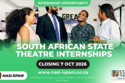 South African State Theatre Internships 2026: R5,600/Month, 12-Month Programme