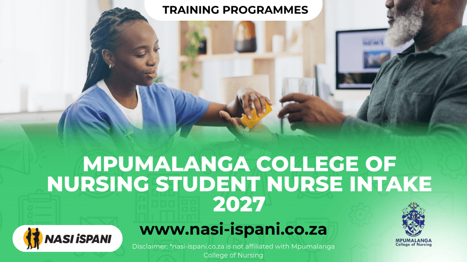 Mpumalanga College of Nursing Opens Applications for 2027 General Nurse Diploma Intake