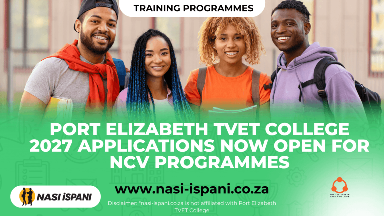 Port Elizabeth TVET College 2027 Applications Now Open for NCV Programmes