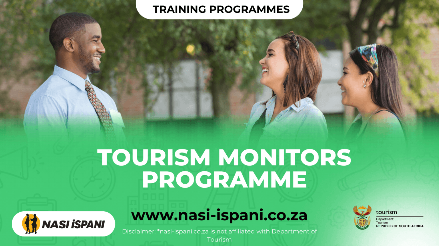Tourism Monitors Programme: Earn R200 Per Day