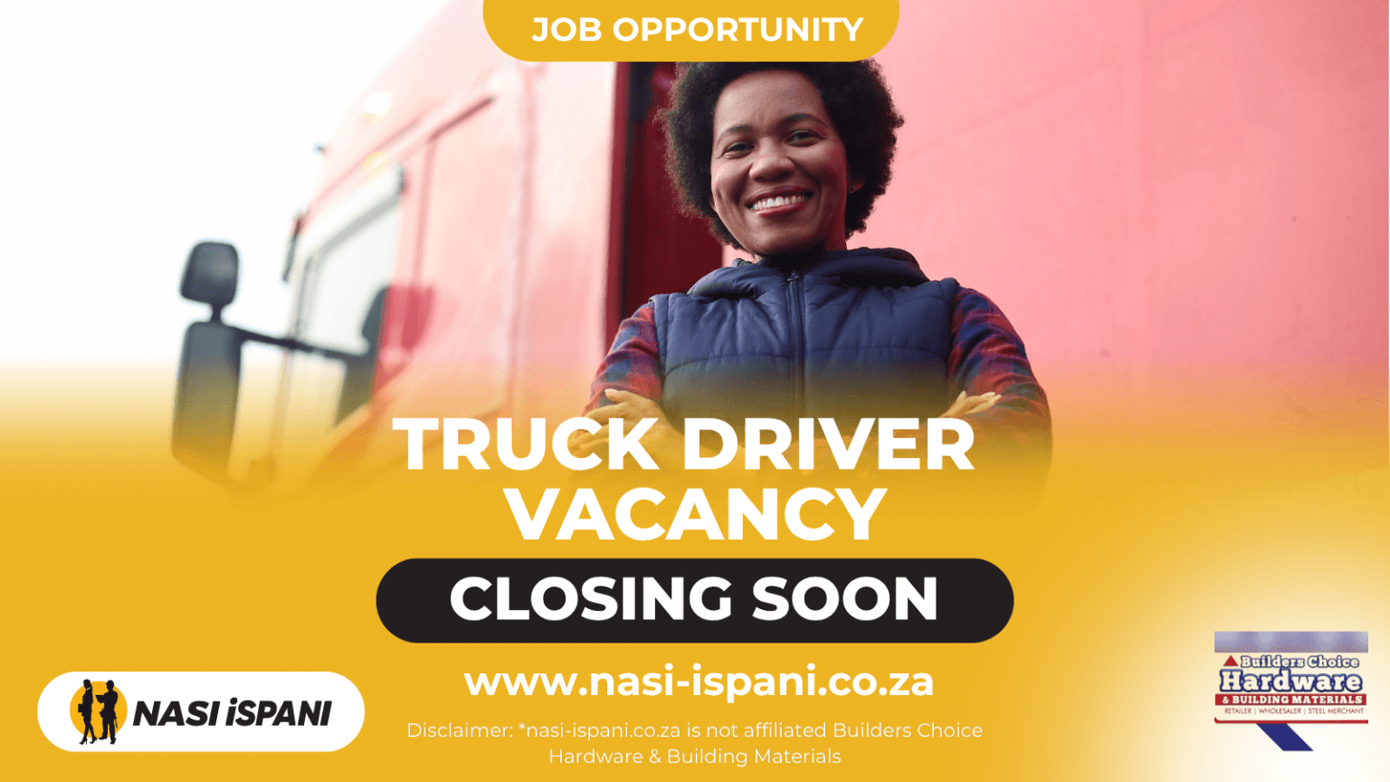 Truck Driver Vacancy 2026: 3 Years’ Experience, Code 10 & PDP, Pretoria West