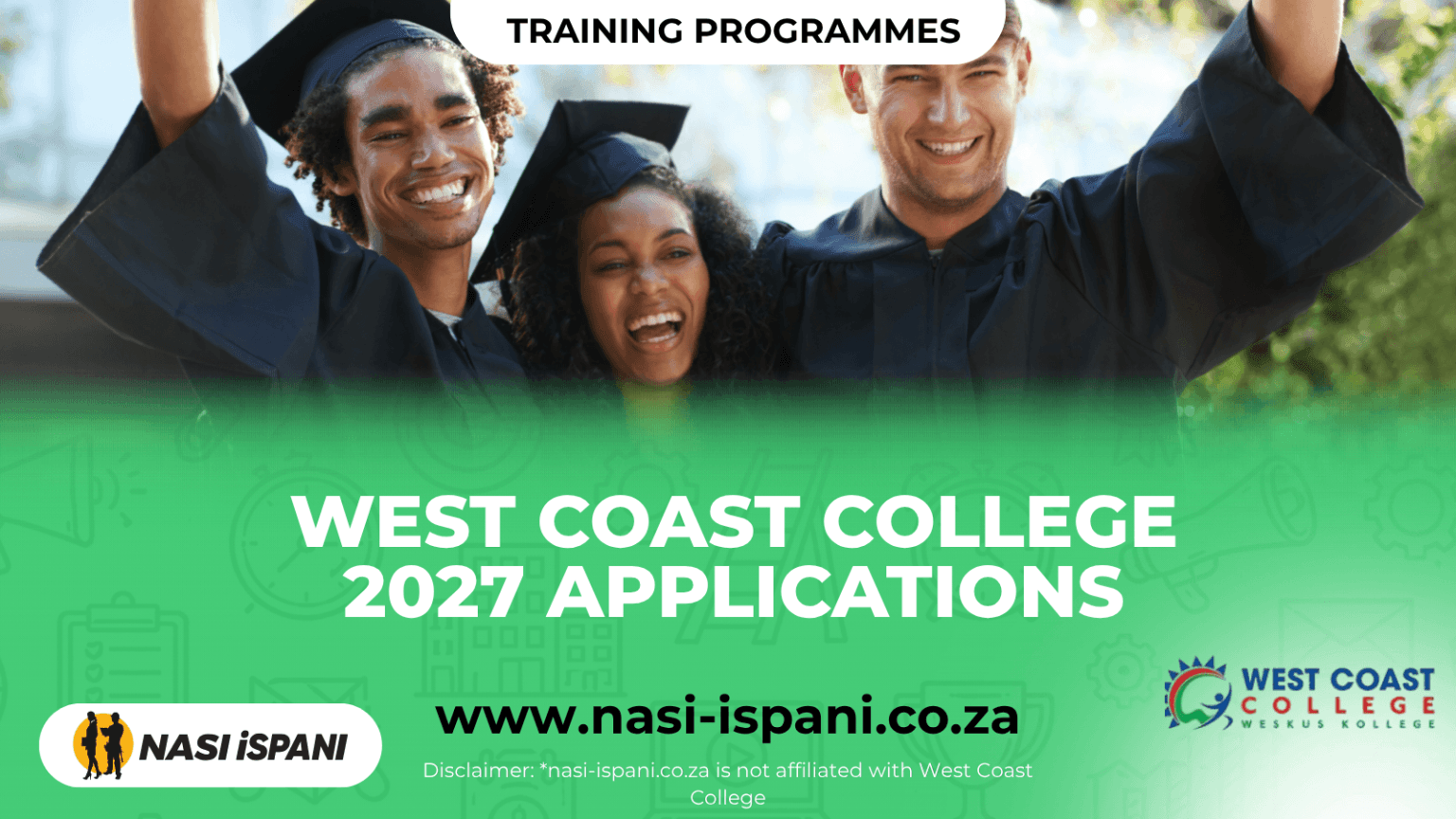 West Coast College 2027 Applications Open – See Programmes Available