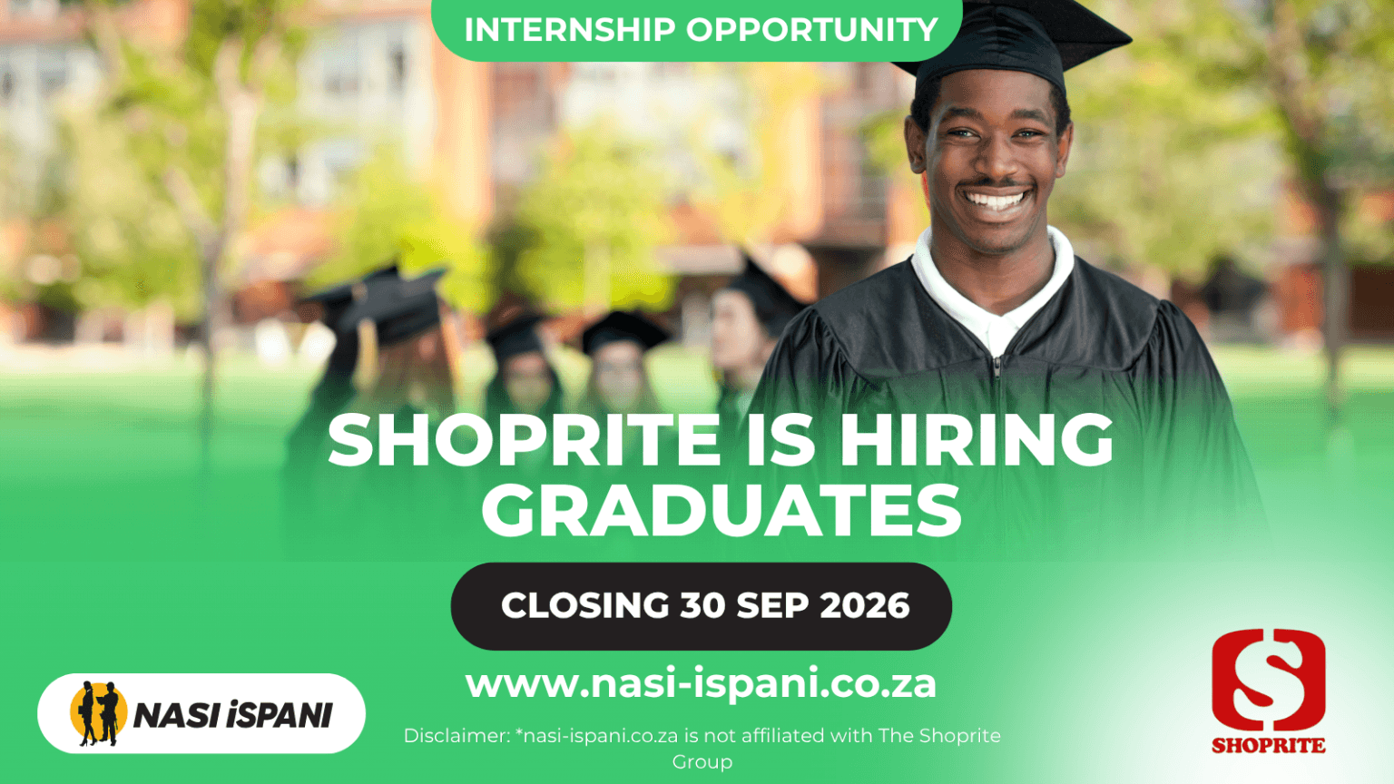 Shoprite Supply Chain Graduate Programme 2027: 5 Locations, Closes 30 September