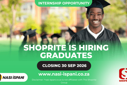 Shoprite Supply Chain Graduate Programme 2027: 5 Locations, Closes 30 September