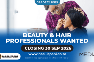 Casual Beauty & Hair Professionals Wanted at Media24 in Cape Town