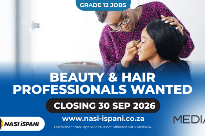 Casual Beauty & Hair Professionals Wanted at Media24 in Cape Town