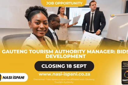 Gauteng Tourism Authority Manager: Bids Development - Reference: BIDS/2026